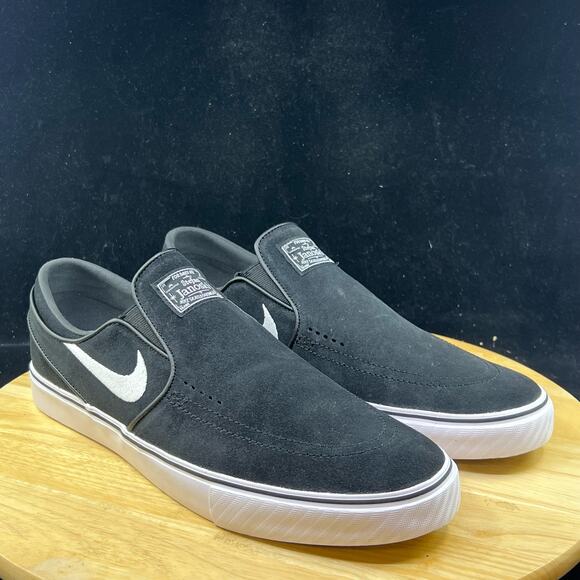 Nike SB Zoom Janoski+ Slip 'Black White' FN5893-001 Men's Size 11.5 Shoes - Picture 4 of 9